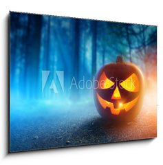 Sklenn obraz 1D - 100 x 70 cm F_E56512071 - Spooky Halloween Night