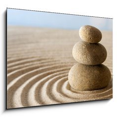 Sklenn obraz 1D - 100 x 70 cm F_E5788238 - Zen stones - Zenov kameny