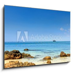 Obraz   Beach on Holiday, 100 x 70 cm