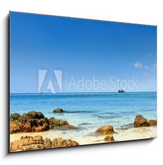 Obraz 1D - 100 x 70 cm F_E58512794 - Beach on Holiday