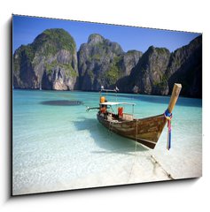 Obraz    Maya Bay, Koh Phi Phi Ley, Thailand., 100 x 70 cm