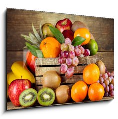 Obraz 1D - 100 x 70 cm F_E59973409 - fresh fruits