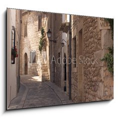 Obraz 1D - 100 x 70 cm F_E624399 - sitges lane - sed pruh