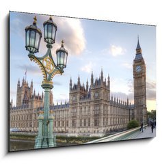 Obraz 1D - 100 x 70 cm F_E65729233 - Big Ben and House of Parliament at Night