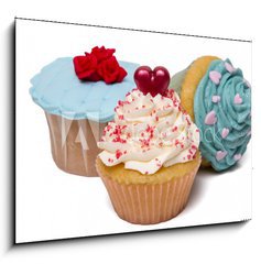 Obraz 1D - 100 x 70 cm F_E68650836 -  original and creative cupcake designs - originln a kreativn design koku
