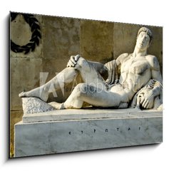 Obraz   King Eurotas, from the monument of Leonidas, Thermopylae., 100 x 70 cm