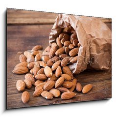 Sklenn obraz 1D - 100 x 70 cm F_E71116560 - almonds - mandle