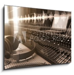 Sklenn obraz 1D - 100 x 70 cm F_E71693780 - Sound Studio