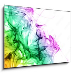Sklenn obraz 1D - 100 x 70 cm F_E74531413 - colored smoke