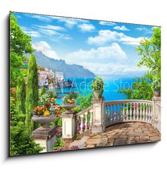 Obraz 1D - 100 x 70 cm F_E74960569 - sea view - vhled na moe