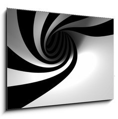 Sklenn obraz 1D - 100 x 70 cm F_E7574008 - Abstract spiral - Abstraktn spirla