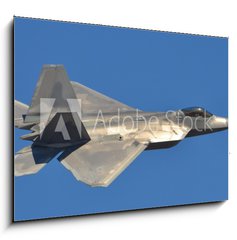 Sklenn obraz 1D - 100 x 70 cm F_E76599049 - Stealth Fighter Jet