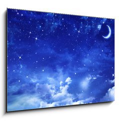 Obraz 1D - 100 x 70 cm F_E79638285 - beautiful background, nightly sky