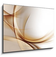 Obraz   Elegant Gold Waves, 100 x 70 cm