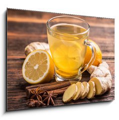 Obraz   Ginger tea, 100 x 70 cm