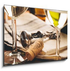 Obraz 1D - 100 x 70 cm F_E82375140 - Wine - Vino