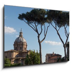 Sklenn obraz 1D - 100 x 70 cm F_E83188340 - Tempio Antonino Faustina