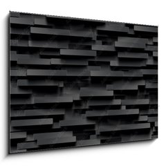 Sklenn obraz 1D - 100 x 70 cm F_E84810879 - t background with realistic 3D - t pozad s realistickm 3D