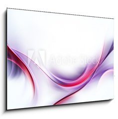 Obraz 1D - 100 x 70 cm F_E85107105 - Elegant Fractal Waves Design