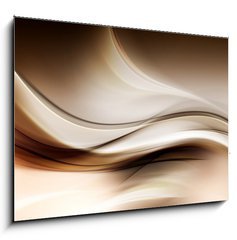 Obraz   Gold Abstract Wave Art Composition Background, 100 x 70 cm