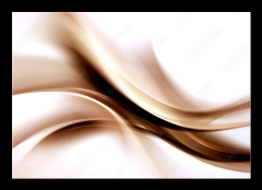 Obraz 1D - 100 x 70 cm F_E88060642 - Abstract Brown Waves Background