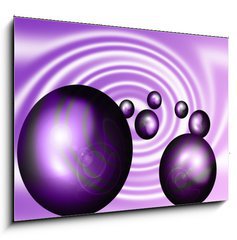 Obraz 1D - 100 x 70 cm F_E980152 - purple pearls