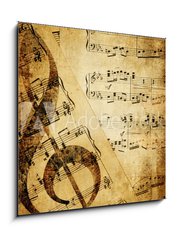 Obraz   vintage musical background, 50 x 50 cm