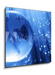 Obraz 1D - 50 x 50 cm F_F10780575 - Earth fiber optics - Optická vlákna ze země