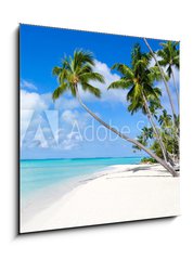 Obraz 1D - 50 x 50 cm F_F116010752 - Urlaub am Strand