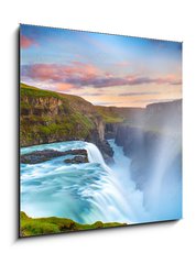 Obraz 1D - 50 x 50 cm F_F126702165 - Gulfoss Falls, Iceland