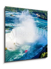 Obraz 1D - 50 x 50 cm F_F132838674 - Niagara falls aerial view
