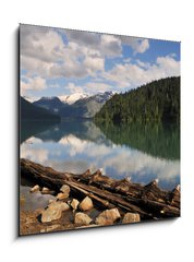 Obraz 1D - 50 x 50 cm F_F15293670 - cheakamus lake, garibaldi provincial park - jezero cheakamus, provinn park garibaldi