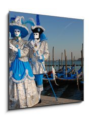 Sklenn obraz 1D - 50 x 50 cm F_F15472717 - Carnevale di Venezia