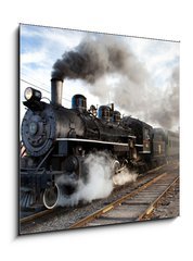 Sklenn obraz 1D - 50 x 50 cm F_F17917100 - Essex Steam Train