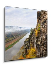 Obraz 1D - 50 x 50 cm F_F181301221 - View over Elbe river