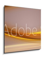 Sklenn obraz 1D - 50 x 50 cm F_F183263006 - Abstract elegant wave panorama background design with space for your text