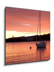 Obraz 1D - 50 x 50 cm F_F19341133 - Sunset in the background