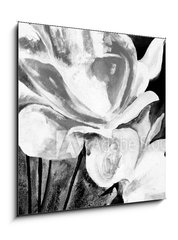 Obraz 1D - 50 x 50 cm F_F197308949 - lbild: Weie Rosen