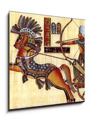 Sklenn obraz 1D - 50 x 50 cm F_F20074338 - Egyptian papyrus - Egyptsk papyrus