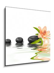 Obraz 1D - 50 x 50 cm F_F20744529 - Stone et Zen