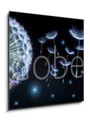Obraz 1D - 50 x 50 cm F_F220799750 - Pusteblumen und Glhwrmchen