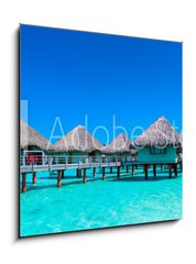 Sklenn obraz 1D - 50 x 50 cm F_F221044821 - Bora Bora