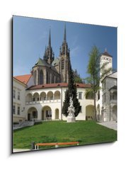Sklenn obraz 1D - 50 x 50 cm F_F22475630 - Brno Bishop palace
