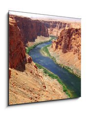 Obraz 1D - 50 x 50 cm F_F22502717 - Classic nature of America -  Colorado river close to Glen canyon - Klasick povaha Ameriky