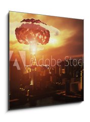 Obraz 1D - 50 x 50 cm F_F225976948 - nuclear explosion - jaderný výbuch