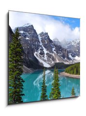 Obraz 1D - 50 x 50 cm F_F22857690 - Moraine Lake in Banff National Park, Alberta, Canada - Moraine jezero v nrodnm parku Banff, Alberta, Kanada