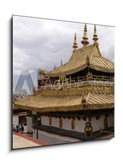 Obraz   temple du jokhang  lhassa, 50 x 50 cm