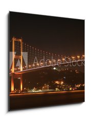 Sklenn obraz 1D - 50 x 50 cm F_F24111958 - Bosphorus Bridge - Bosforsk most