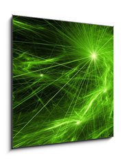 Sklenn obraz 1D - 50 x 50 cm F_F24659462 - Laser lights background
