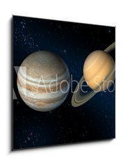 Obraz 1D - 50 x 50 cm F_F2513860 - solar system - slunen soustava